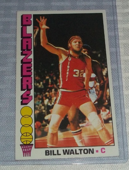 1976-77 Topps NBA Basketball #57 Bill Walton Blazers