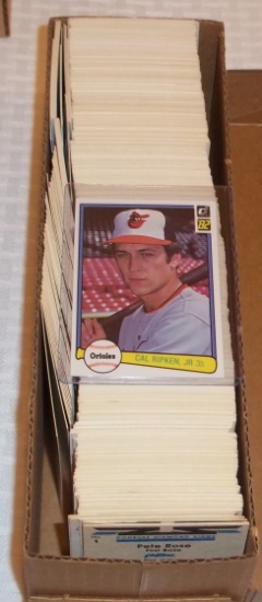 1982 Donruss Baseball Complete Card Set w/ Ripken Rookie RC