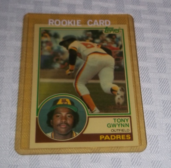 1983 Donruss Baseball #598 Tony Gwynn Rookie Card RC Padres