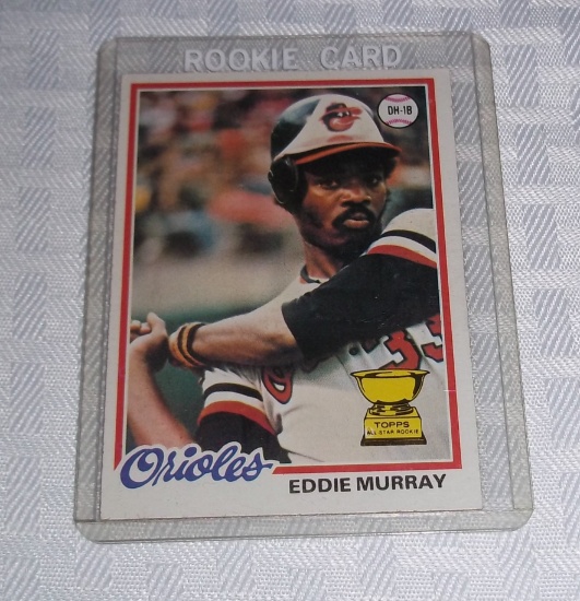 1978 Topps Baseball #36 Eddie Murray Rookie Card Orioles HOF RC