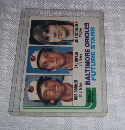 1982 Topps Baseball #21 Cal Ripken Jr Orioles Rookie Card RC HOF