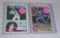 1983 Fleer & Topps Ryne Sandberg Rookie Cards RC Pair Cubs HOF
