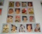 17 Different 1957 Topps Baseball Cards Nice Overall Conditions High BV $$