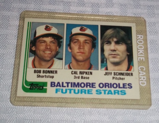 1982 Topps Baseball #21 Cal Ripken Jr Orioles Rookie Card RC HOF