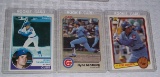 1983 Topps Fleer Donruss Ryne Sandberg Rookie Cards RC Cubs HOF Lot