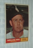 1961 Topps Baseball #30 Nellie Fox White Sox HOF Nice Card