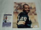 Autographed 8x10 Photo Herb Adderley Packers HOF Inscription JSA COA