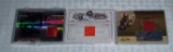 3 Cadillac Williams Buccaneers Jersey Relic Inserts Cards #'d Autograph Color Patch NFL Football RC