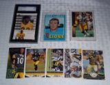 Steelers NFL Football Card Lot w/ 1971 Topps Dick LeBeau Hank Poteat GRADED & More Big Ben