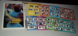 Unused 1990s Baseball Stamp Book w/ New Stamps Clemente Mantle