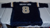 Sam Bradford NFL Football Jersey Reebok Onfield Rams #8 Adult Size