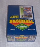(2) 1992 Score Series 1 Baseball Complete Wax Box 36 Opened Packs Possible GEM MINT Rookies DiMaggio