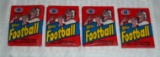 (4) 1982 Topps NFL Football Unopened Sealed Wax Packs Possible GEM MINT Stars RC HOFers