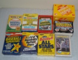 Late 1980s Small Mini Baseball Card Sets Toys R Us Woolworth Fleer 1990 Score Traded Rookies Sealed