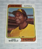 1974 Topps Baseball Dave Winfield Rookie Card RC Padres HOF