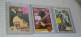 All Three 1983 Topps Baseball Tony Gwynn Rookie Cards RC Padres HOF Topps Donruss Fleer