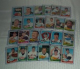 Huge 1965 Topps Baseball Card Lot 80+ Cards Very Nice Overall Conditions High Value $$