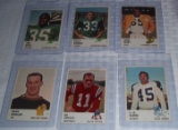 1964 Philadelphia Brand NFL Football Card Lot 6 Nice Cards