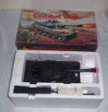 Vintage Radio Shack R/C Combat Tank Military MIB 1980s Toy Cannon Sound Light