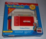 1991 Fisher Price 3818 FP Tape Recorder MISB Factory Sealed NOS Never Used