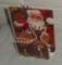 1983 Coors Table Tent Unused Beer Advertising Christmas Santa Reindeer 3D