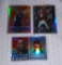 1996 Topps NFL Football Refractor 3 Card Lot Young Harbaugh Lloyd