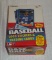 1986 Fleer Baseball Wax Box 36 Packs Complete Potential GEM MINT Rookies
