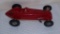 Vintage 1950s Pagliouso Wind Up Toy Race Car Plastic Red