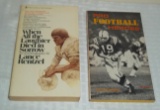 2 Vintage NFL Football Paperback Books Johnny Unitas