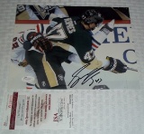 Simon Depres Autographed 8x10 Photo Penguins NHL JSA COA