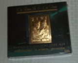 Cal Ripken Jr & Lou Gehrig Bleachers Iron Man Gold Card Sealed New MLB Baseball