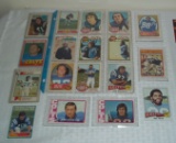 Vintage Topps 1970s NFL Football Colts Lot Unitas Mackey Bubba Smith Curtis