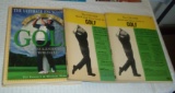 3 Golf Books Easy Guide PGA Vintage