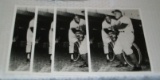 4 Willie Mays & Casey Stengel B/W 8x10 Photos Lot HOF Baseball MLB