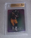 BGS 9.5 GEM MINT NFL Football Steelers Molten Metal Rookie Card RC Amos Zereoue