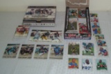 2008 Topps NFL Football & 2010 Panini Rookies & Stars Opened Card Boxes