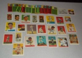 Vintage Baseball Card Reprint Lot Scratch Offs DiMaggio Gehrig Feller Cobb Wagner Foxx