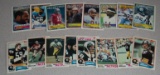 1982 & 1983 Topps NFL Football Stars Lot Bradshaw Payton Montana 2nd Year Franco Stabler HOFers