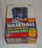1986 Fleer Baseball Wax Box 36 Packs Complete Potential GEM MINT Rookies