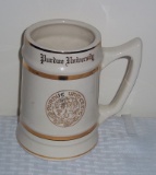 Vintage Bunting Purdue University College Stein Mug Ceramic