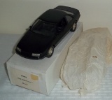 Vintage Dealer Promo Plastic Car 1988 Beretta GT Black w/ Box Great Condition