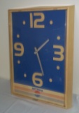 Vintage 1980s 1990s Diet Pepsi Advertising Sign Clock Working 18x24'' Old Restaurant Decor Cave