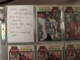 1979 Topps Football (314 total). Loaded HOF, Rkies & Stars; most star studded cards are 2x or more