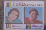 1973 Topps Football Interception Leaders #5 (Bradley)