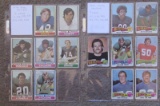 1974-78 Topps Football (274 different & commons). Conditions vary, but most are good
