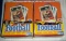 (2) 1988 Topps NFL Football Complete Wax Boxes 36 Packs