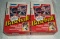 (2) 1990 Donruss Baseball Unopened Full Wax Boxes