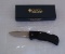 CUTCO Pocket Knife MIB 1887BK Black Made In The USA Company Factory Gift Box Rare