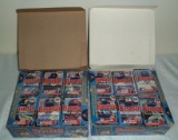(2) 1988 Donruss Baseball JUMBO Wax Pack Boxes 1 Pack Missing Glavine RC Showing