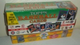 3 Baseball Factory Card Sets - 1990 Score & Topps 1991 Donruss